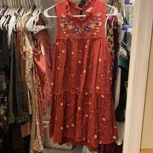 Francesscas Flowy Printed Dress